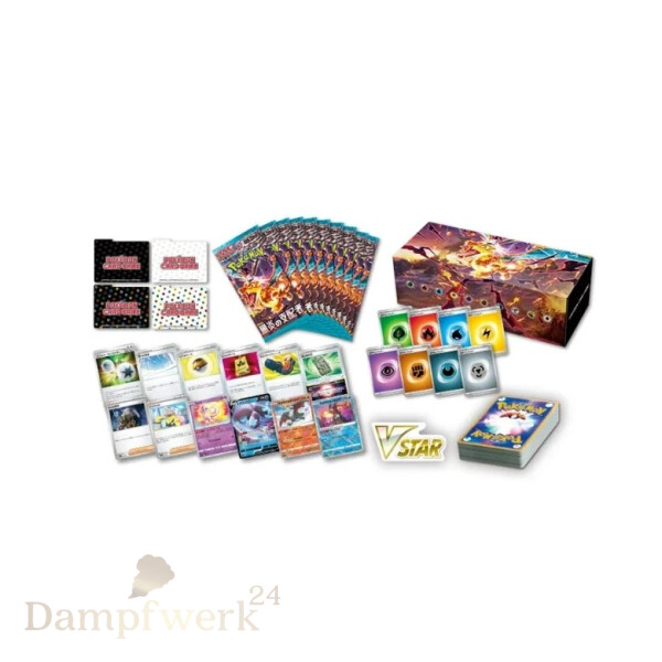 Pokemon TCG - Ruler Of The Black Flame Deck Build Box - Japanisch