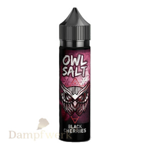 OWL Salt Aroma Longfill - Black Cherries - 10ml in 60ml...
