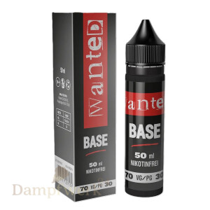 Wanted Base 70/30 50ml in 60ml Flasche