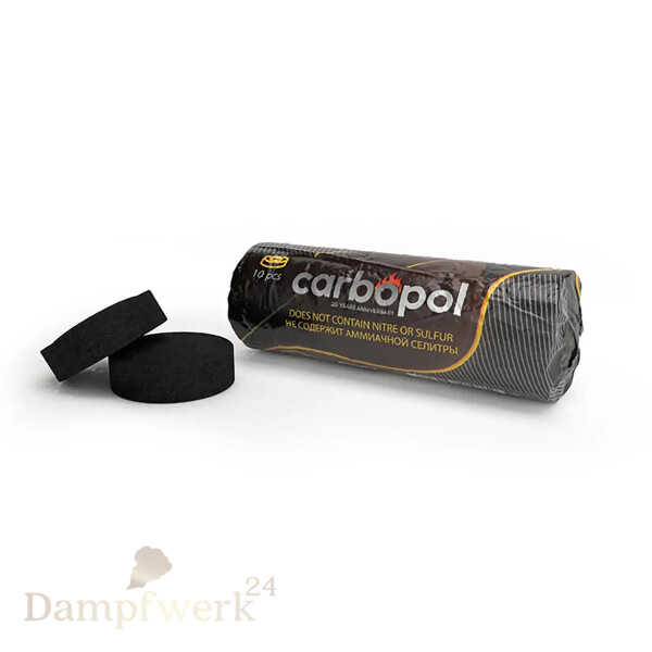 Carbopol Kohle Quicklight - 35mm (10 Stück)